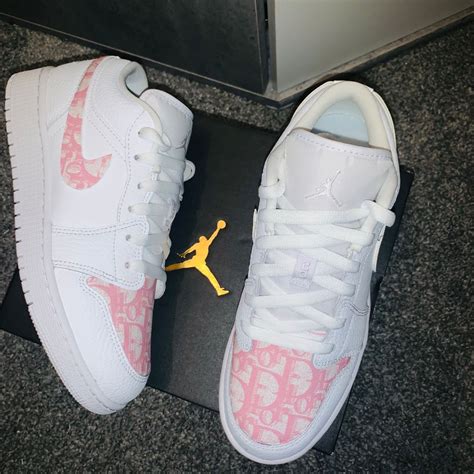 custom pink dior jordan 1|jordan 1 Dior low price.